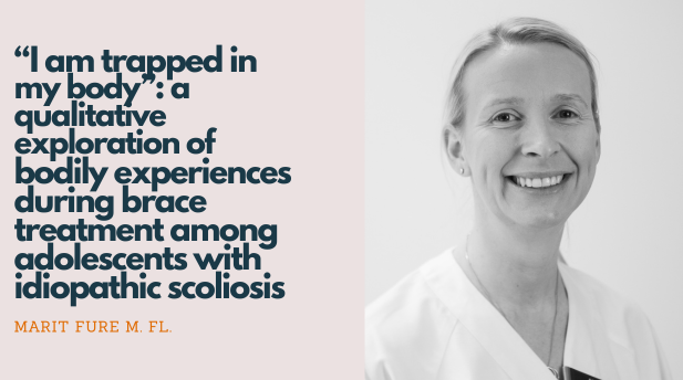 “I am trapped in my body” a qualitative exploration of bodily experiences during brace treatment among adolescents with idiopathic scoliosis (14)